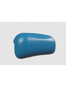 Подголовник на присосках, для ванны Triton,X12 синий