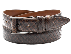 Ремень мужской 38 мм PY-kk-0005 из змеиной кожи 1