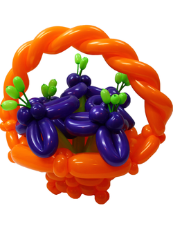 № 524 оранжевая корзинка