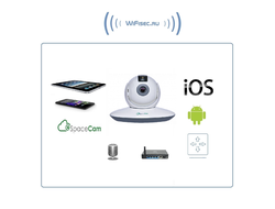 RVI, моторизированная WiFi-LAN видеокамера с облачным сервисом SpaceCam T1, HD