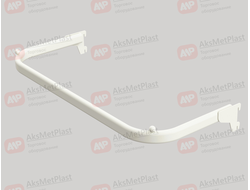 W-2240B Вешало П-образное с белым покрытие L=600мм B=250мм