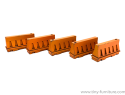 Traffic barriers (PAINTED) (IN STOCK)