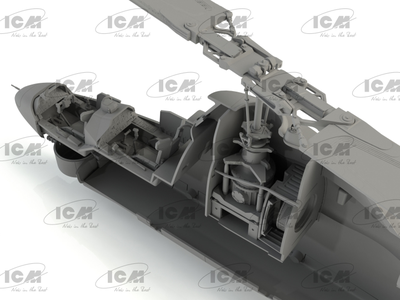Сборная модель: (ICM 32060) Американский ударный вертолет AH-1G Cobra (раннего производства)