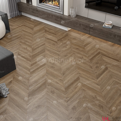 SPC ламинат Alpine Floor Chevron Макадамия ECO 18-5 купить на vinyl-laminat.ru