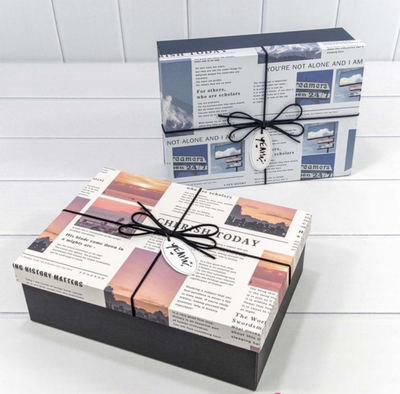 Коробка подарочная с бантом "Today", 23*17*6,5см