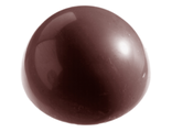 CW2254 Поликарбонатная форма для шоколада Полусфера (8 см) Chocolate World, Бельгия