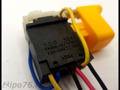 Выключатель для шуруповерт КИТАЙ средняя клавиша