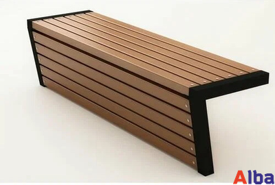 лавка во двор без спинки