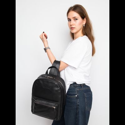 Женский кожаный рюкзак Albiate black (арт. 3103-01)