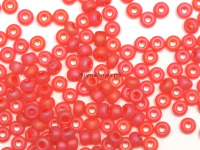 БИСЕР PRECIOSA 10/0 - 50г - 91050 (м) ПРОЗРАЧНЫЙ РАДУЖНЫЙ КРАСНЫЙ