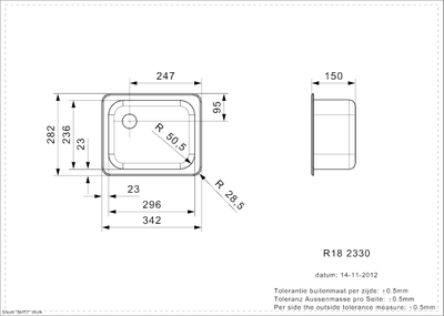 Мойка Reginox R18 2330 OSK lux