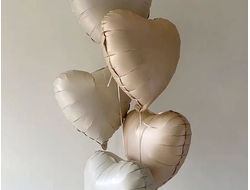 Гелиевые фольгированные сердца