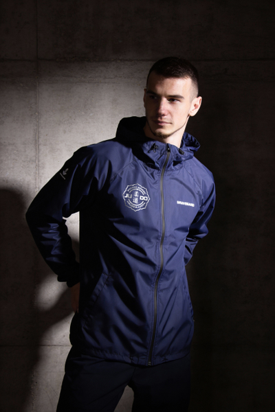 Ветрозащитный костюм дзюдо на молнии  BRAVEGARD  темно-синий