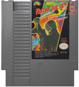 &quot;Friday the 13th&quot; Игра для NES (Made in Japan)