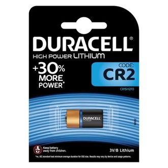 Батарейка DURACELL Ultra CR2, Lithium, 1 шт., в блистере, 3 В, 75054620