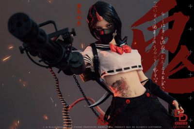 ПРЕДЗАКАЗ - Японская школьница-демон Юми - Коллекционная ФИГУРКА 1/6 scale Onihime Part 2 Yumi Souki (GD97011A) - GDTOYS  ?ЦЕНА: 23200 РУБ.?