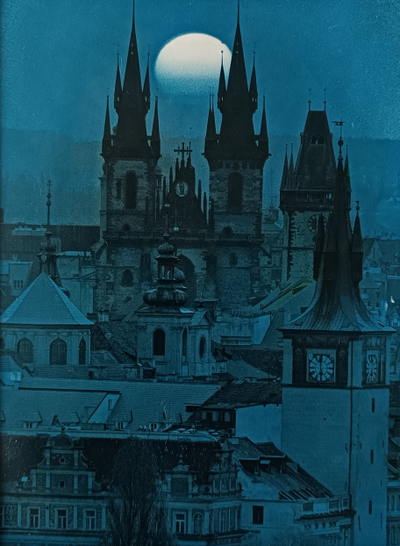 "Набережная" принт Franciszek Gajewski 2010-е годы