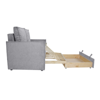 ДИВАН "ЛОФТ" (АСПЕНДОС 020 СВЕТЛО-СЕРЫЙ)