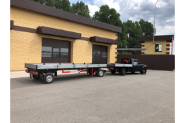 Габаритные размеры прицепа Грузоподъёмность от 1т до 2,5 т.Категория В к Е.