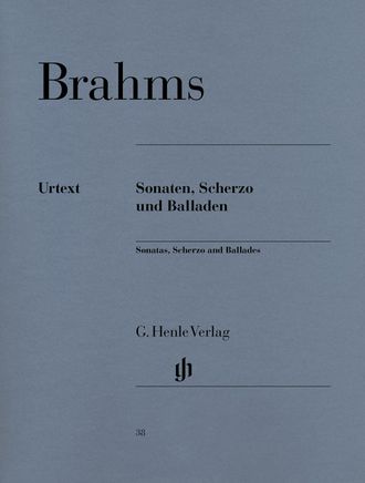 Brahms Sonatas, Scherzo and Ballades