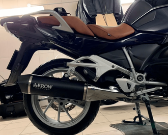 Глушитель Arrow Maxi Race-Tech черный алюминиевый 71838AKN