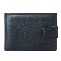 Кожаное портмоне Cortino black (арт. 7408-01)