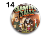 14 - Значок Gravity Falls