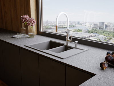 СМЕСИТЕЛЬ OMOIKIRI SINTO 2 PLUS LG-BL