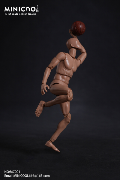 Мужское тело с фиксированной шеей - Коллекционная фигурка 1/12 scale 6-inch action figure male body (MC006) - MINI COOL