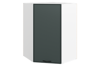 Монако Шкаф навесной угл. L600х600 Н900 (1 дв. гл.)