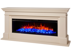 Линейный электрокамин Ontario WT с очагом Joker 52