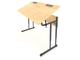 Стол ученический двухместный с регулируемой столешницей