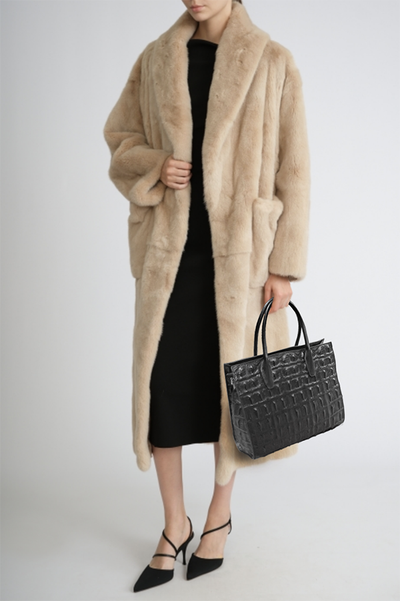 (АРТИКУЛ: 10028/8) СУМКА ЖЕНСКАЯ СРЕДНЕГО РАЗМЕРА, НАТУРАЛЬНАЯ КОЖА С ТИСНЕНИЕМ, ЧЕРНАЯ, С ПЛЕЧЕВЫМ РЕМНЕМ