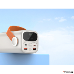 Повербанк GREENOE Portable Power Bank 40000mah 65w White