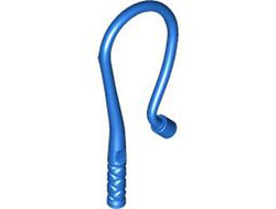 Minifigure, Weapon Whip Bent Flexible, Blue (88704 6536556)