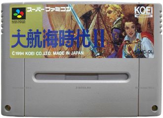 Daikoukai jidai 2, No Box, Игра для Nintendo Super Famicom NTSC-Japan