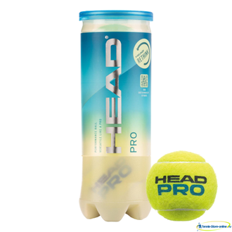 Теннисные мячи Head Pro blue (3 мяча)