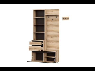 "Берген" Вешалка с зеркалом