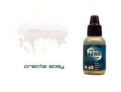 Pacific88: Краска акриловая Aero Easy Metal M-60 "Белое золото" (18 мл.)