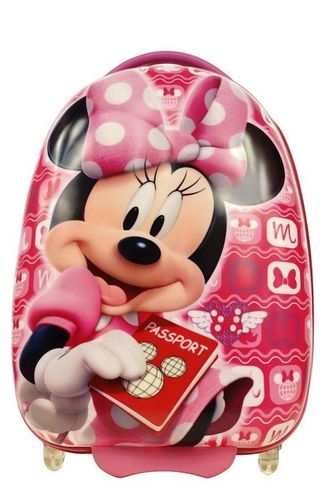 Детский чемодан Минни Маус (Minnie Mouse) розовый