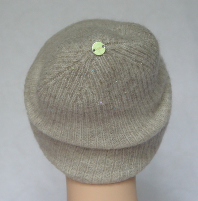 Визио Италия шапка 6939 бежевая фото