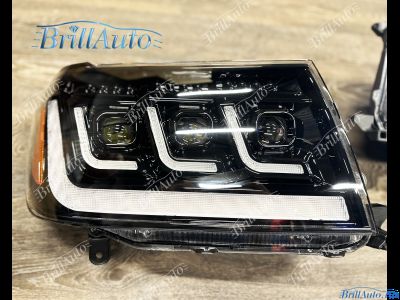 Фары Land Cruiser 100 2005-2007 в стиле 300 LED