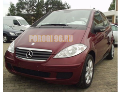 Защита радиатора Mercedec-Benz A-Klass II (W169) 2004-2007 chrome