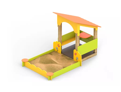 1210 Песочница с домиком