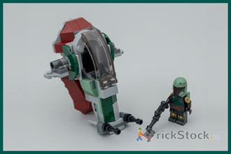 # 75344 Мини–«Звездолёт Бобы Фетта» с Фигуркой / Boba Fett’s Starship (Microfighter)