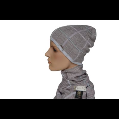 Шапка Италия Vizio 1209 весенняя серая