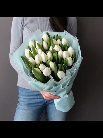 Букет "Белоснежный аромат"