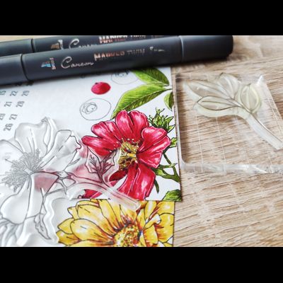 ФП набор штампов &quot;Цветущий сад&quot;