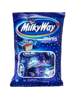 Шоколадные батончики Milky Way мини 176 г