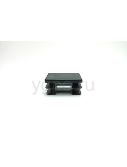 Заглушка 40х25 мм пластиковая